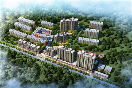 龙都龙城华庭4室2厅2卫69万88m2简单装修出售